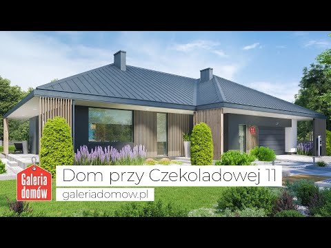 Projekt domu przy Czekoladowej 11 - GaleriaDomow.pl