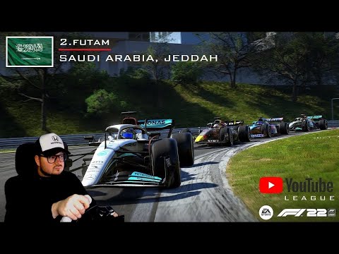 F1 22 (PC) 🏆 YouTube League 🏁 #02 🇸🇦 SAUDI ARABIA