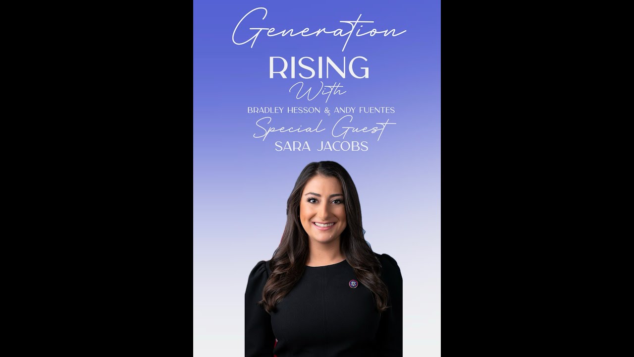 Generation Rising Episode 1: Congresswoman Sara Jacobs Interview.