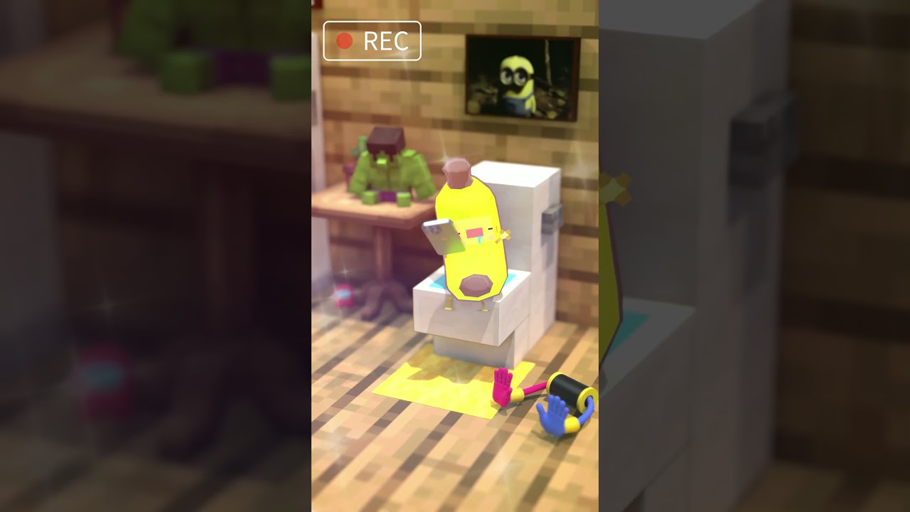 POV : When you record your BANANA voice in the bathroom🍌 #banana