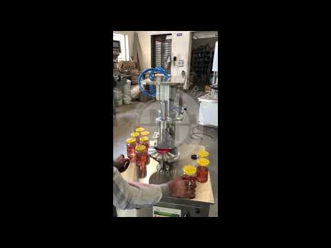 Semi Automatic Lug Capping Machine