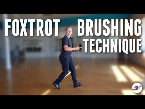 Foxtrot Technique: How to Brush Your Feet in the Foxtrot