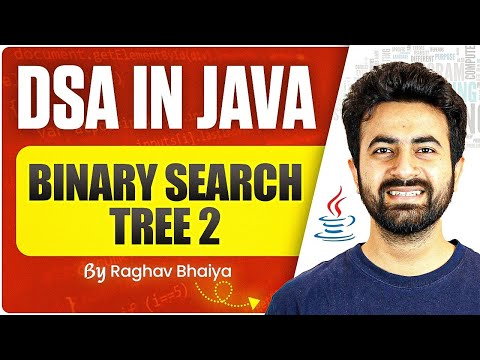 Dsa In Java Binary Search Tree 02 Java In One Shot Binary Search Tree In Java