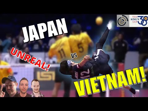 Americans React to Sepak Takraw! | Japan 🇯🇵 vs Vietnam 🇻🇳 Quad Final!
