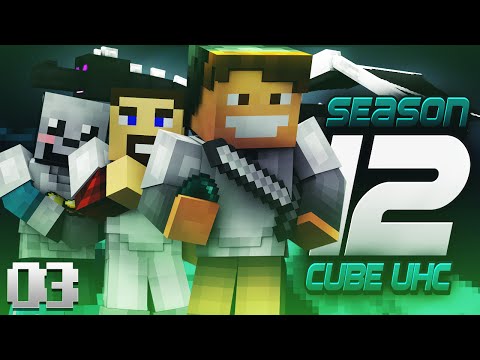 Minecraft [Cube UHC - S12]: Ep. 3 - We're OP!