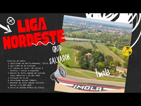 LIGA NORDESTE DE F1 🏎️ GRID SALVADOR 🏎️ Etapa 02/08 🏎️ GP de Ímola 🏎️ NARRAÇÃO : CAIO A7