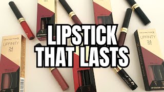 The Best Budget Friendly Lipstick | Long Lasting Lipstick | Max Factor Lipfinity Liquid Lipstick