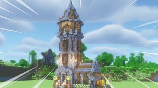 実は序盤で出来る！巨大だけど簡単なサバイバル拠点の作り方【マイクラ】【マイクラ建築】