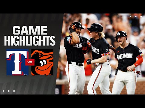 Rangers vs. Orioles Game Highlights (6/29/24) | MLB Highlights