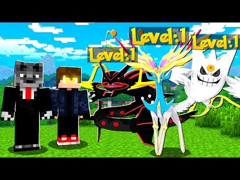 VALE APENAS LEVEL 1. NO POKEMON LENDARIO SHINY - MINECRAFT PIXELMON MOD