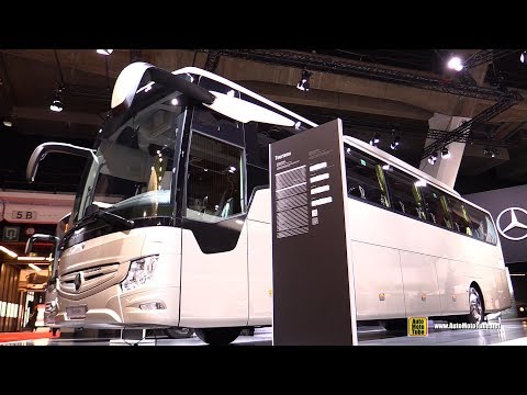 2020 Mercedes Tourismo Walkaround - Luxury Coach Exterior Interior Tour 49-tour