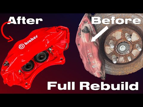 How to Rebuild & Restore Brembo Brake Calipers - EVO 8/9 Brembo Brakes