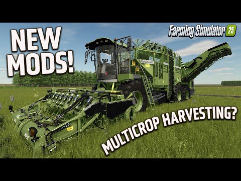 HOW MANY DO WE NEED?! NEW MODS/UPDATES (REVIEW/GUIDE) FARMING SIMULATOR 25