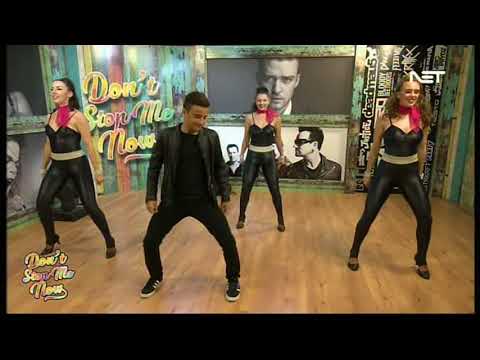 Nedved Galea & Alison White Dancers - Grease Lightening on Don't Stop Me Now 2017/2018 (Week 18)