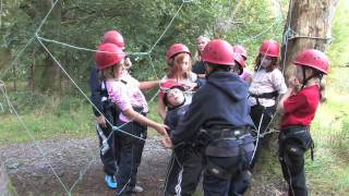 preview picture of video 'Problem Solving Activity - Benmore Centre For Outdoor Education'