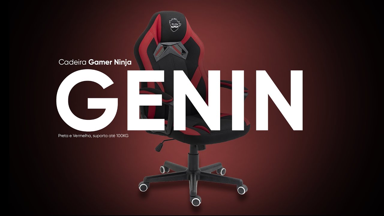 A CADEIRA EM TECIDO MAIS BARATA DO BRASIL! Review Cadeira Gamer Ninja Genin!