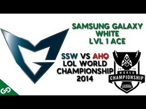 League of Legends Worlds [2014] Lvl 1 Ace SSW vs. AHQ