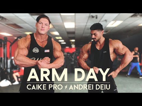 TREINO DE BRAÇOS COM ANDREI DEIU