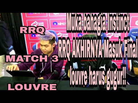 Final Lowbrckt! RRQ VS Louvre Match 3 BEKRAF Game Prime 2018-MLBB Tournament