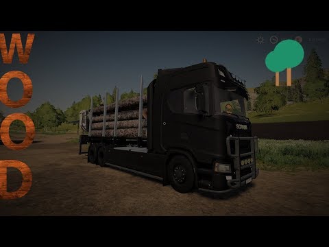 Wood loading | FARMING SIMULATOR 19 | Timelapse