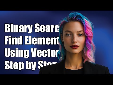 Come eseguire una ricerca binaria su un vettore per trovare un elemento tramite ID