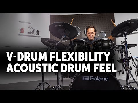 Roland VAD507 Acoustic Design Series Electronic V-Drum Kit 2025 Black image 17