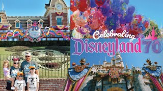 Disneyland 70th Anniversary Celebration | Paint the Night Parade, Rides, Food & Nighttime Magic Vlog