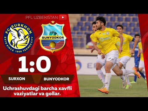 SURXON — BUNYODKOR 1:0  Coca-Cola Superliga. 11-tur