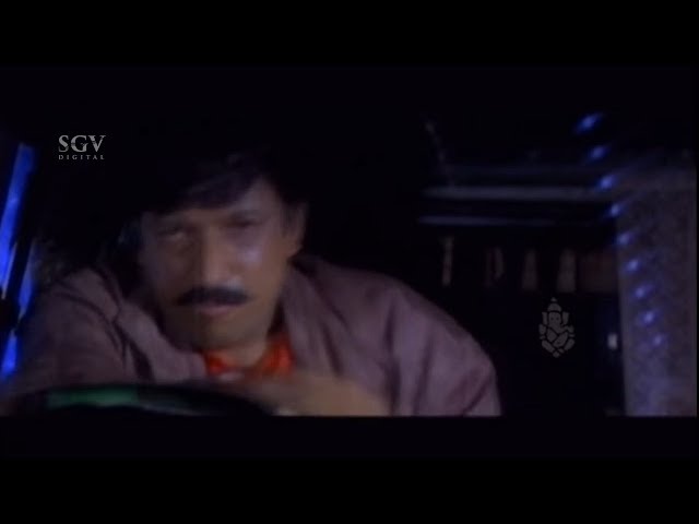 Vishnuvardhan Super Fight Scene | Kannada Super Scene | Sangharsha Movie