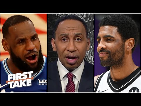 史蒂芬A.怒譙籃網擊敗湖人！| First Take (Stephen A. reacts to the Nets defeating the Lakers | First Take)