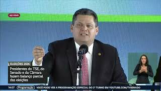 Em visita ao TSE, Davi pede pacificação no segundo turno