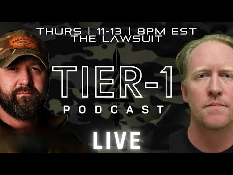 Tier1 Podcast Live | The Lawsuit | Rob O’Neill Defamation Claim Explained