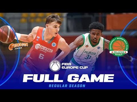 Regular Season | Cedevita Junior v KK Pelister | Full Basketball Game | FIBA Europe Cup 2025-26