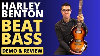 Video thumbnail for Harley Benton BeatBass VS - Demo & Review. This Beatle-style bass is wired backwards! by Jonathan Wong 458 Music