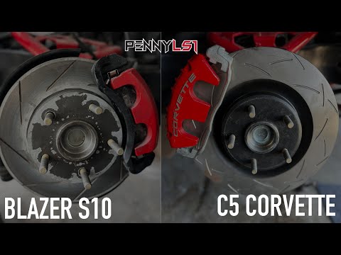 KORE 3 BIG BRAKE UPGRADE!!!!! (LS SWAPPED GBODY) @PENNYLS1