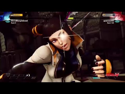 ChrisWongIsGood ( Juri ) VS gameoutttt ( Guile ) SFV BATLLE LOUNGE FT5 SET