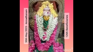 30th May 2023 –  Annadhanam by our Trust