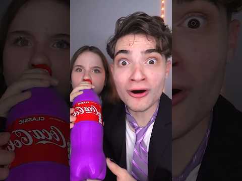 Giant Purple Chocolates ASMR With My Sister!🤤