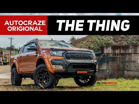 THE THING // FORD RANGER WHEELS, TYRES, ACCESSORIES | AutoCraze 2018