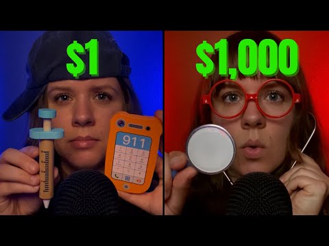 $1 VS $1,000 ASMR Cranial Nerve Exam