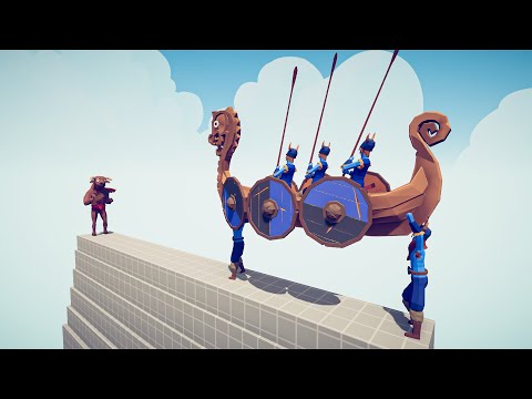 LONG SHIP vs EVERY UNITs |Totally Accurate Battle Simulator | TABS