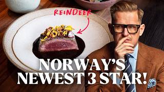 Dining at NORWAY&amp;#39;s NEWEST 3 Michelin Star (Reindeer on the Plate!)