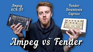 Video thumbnail for Fender Downtown Express vs Ampeg SCR-DI | Head to Head! | All You Need To Know Bass Show | by Tyler Spicer