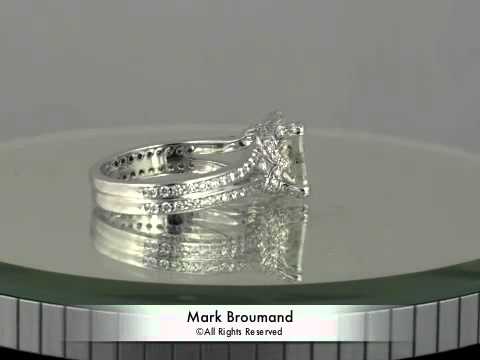 4.07ct Princess Cut Diamond Engagement Anniversary Ring- Mark Broumand