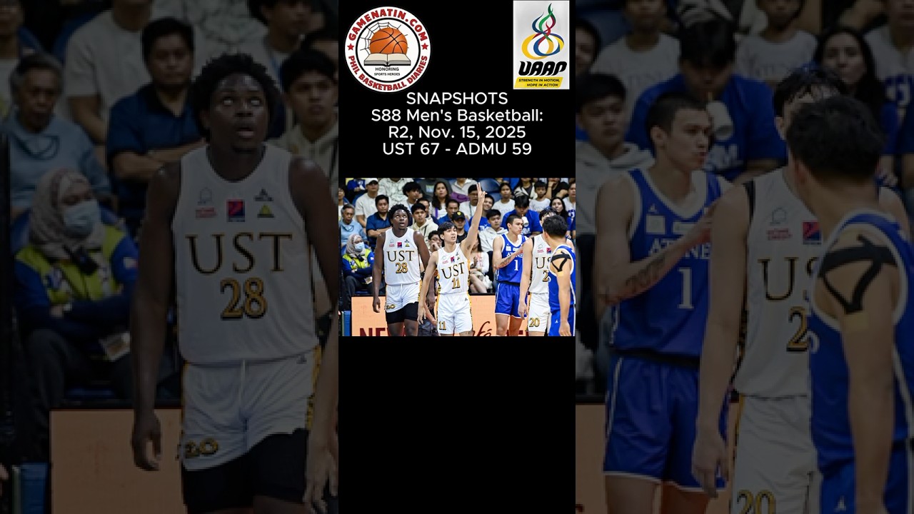 Snapshots: Men's Basketball - UST 67 - Ateneo 59