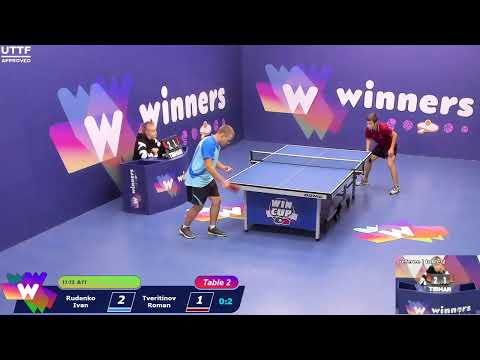 WINners CUP table 2  20.09 Rudenko Ivan - Tveritinov Roman   10:30
