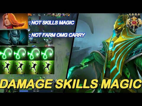 Dota 2 - Rubick Support Pro 7.28 Gameplay Skills Damage Magic / NashDota  Winner