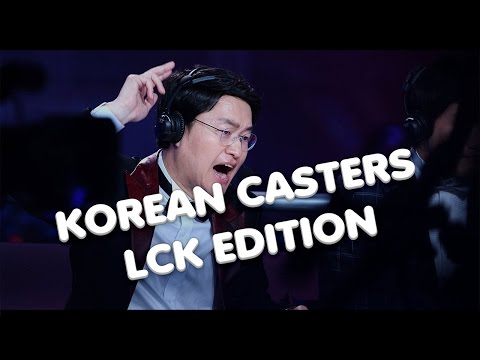 Korean Casters (LCK EDITION)