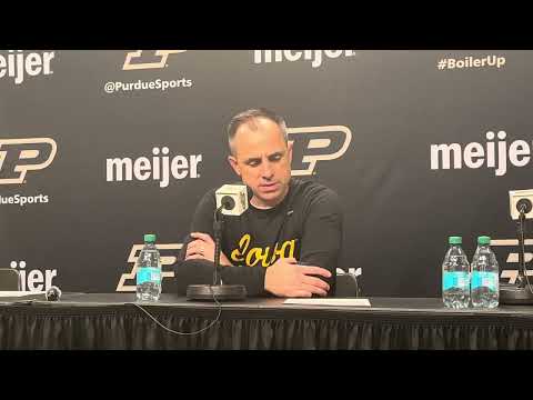 No. 5 Purdue 79, Iowa 72: Ben McCollum Postgame
