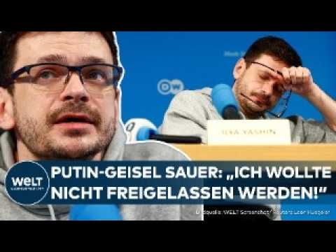 PUTINS GEISELN: Jaschin stinksauer! "Ich wollte nicht frei kommen!" - Er will zurück nach Russland!